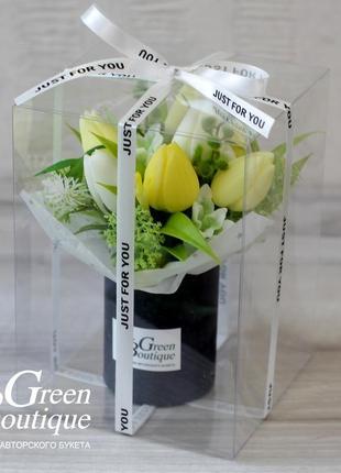 Букет тюльпанів з мила7 фото