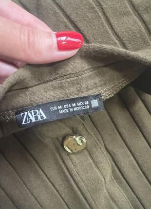 Платье в рубчик zara3 фото