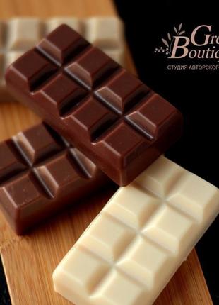 Набір натурального крафтового мила "шоколадна насолода"3 фото