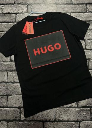 Мужская футболка hugo boss1 фото
