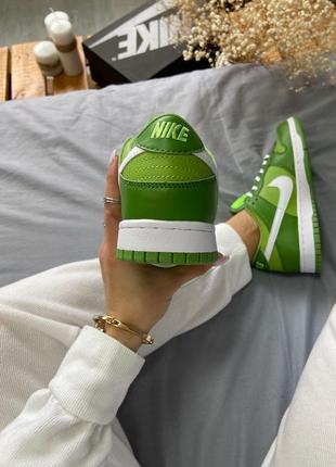 Кросівки nike dunk low chlorophyll8 фото