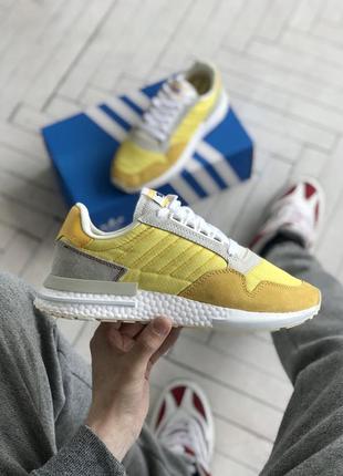 Кроссовки adidas zx 500 yellow 37-38-39-40-41-43-44