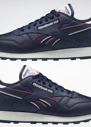 Чоловічі повсякденні кросівки reebok classic leather h692205 фото