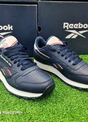 Чоловічі повсякденні кросівки reebok classic leather h692206 фото