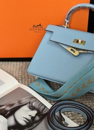 Сумка в стиле hermes kelly 22 см5 фото