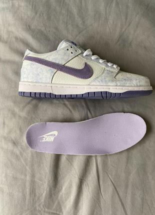 Кроссовки nike dunk low purple pulse4 фото