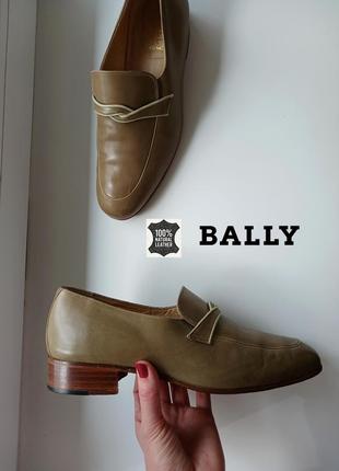 Туфлі від bally натуральна шкіра