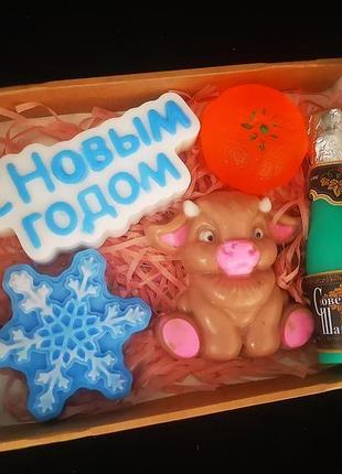 Новогодний набор из мыла