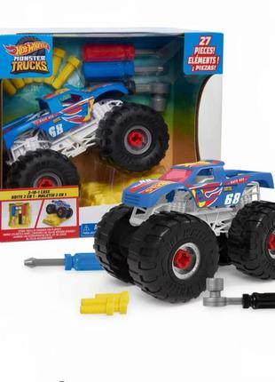 Машинка hot wheels monster truck builder хот вилс монстер трак