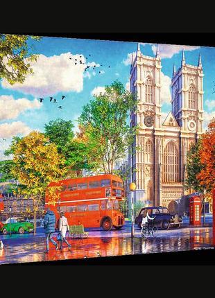 Пазли "час чаювання" - (1000 елм.) - "вид на лондон"