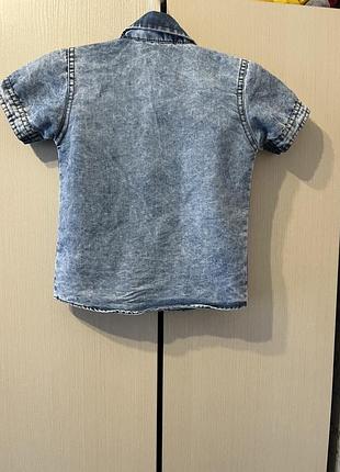 Джинсова сорочка 2