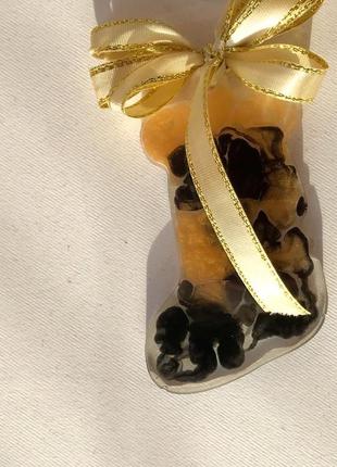 Набор елочных украшений из 8 игрушек в черно-золотых цветах отличный подарок на новый год5 фото