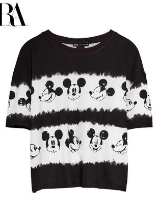 Футболка zara mickey 36