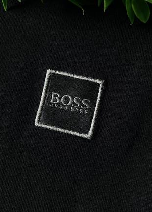 Мужской черный лонгслив boss hugo boss оригинал футболка с длинным рукавом размер l Boss5 фото