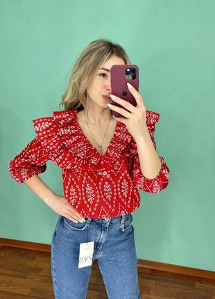Zara блуза ❤️1 фото