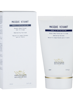 Biologique recherche masque vivant очищувальна маска з екстрактом дріжджів2 фото