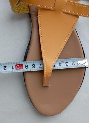 Оригинальные кожаные  южно африканские сандалии7 фото