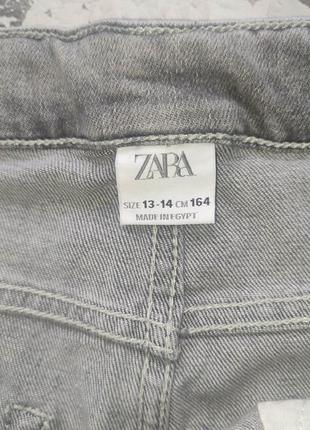 Джинсовые шорты zara2 фото