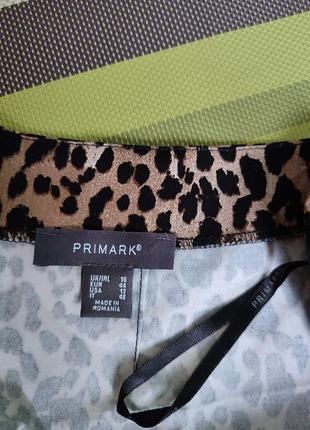 Стильная юбка. primark. 88. 16.xl. юбка. юбка primark. лезвие юбка. анималистический принт. леопардовый принт.2 фото