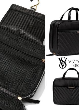 Travel case косметичка victoria’s secret, косметичка дорожная с крючком vs