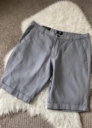 Шорти натуральні h&m р.l