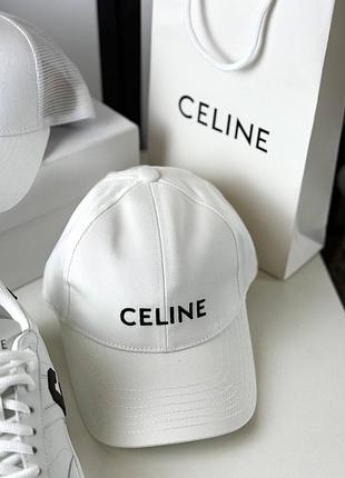 Кепка бейсболка белая