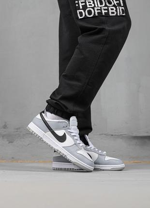 Кросівки nike dunk low se gs 'lottery pack - grey fog'2 фото