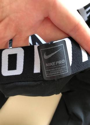 Компрессионные термошорты nike pro найк про шорты спортивные4 фото