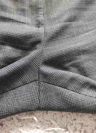 Базовые классические брюки в клеточку 22 р от marks&spenser3 фото