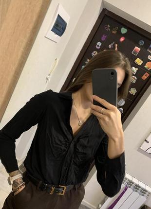 Блуза чорна2 фото