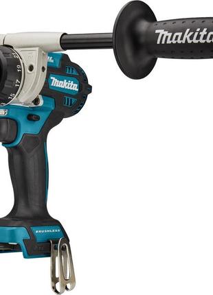 Шурупокрут-дриль з боковим руків'ям акумуляторний makita ddf486z (130 нм, 1.5-13 мм, bl, lxt, без акумуляторів та зарядного