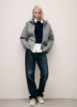Куртка бомпер зіпка zara