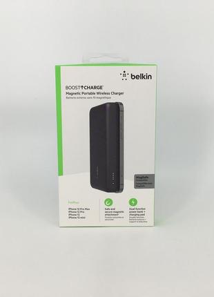 Повербанк power bank belkin  беспроводной wireless charger 10000 mah1 фото