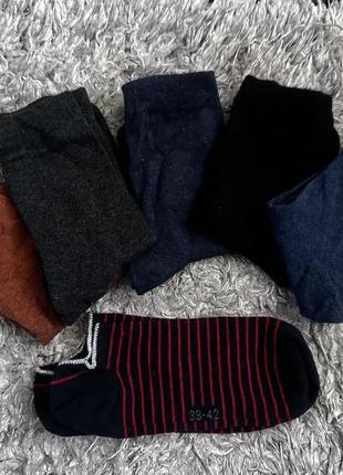 6 пар якісні зручні чоловічі бавовняні шкарпетки, носки від tcm tchibo (чібо), німеччина, 39-423 фото