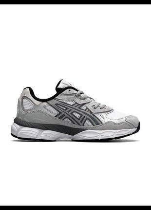 Женские кроссовки asics gel - nyc white steel gray4 фото