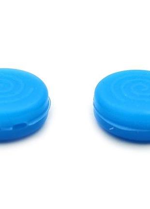 Стоппер силиконовый таблетка (голубой)