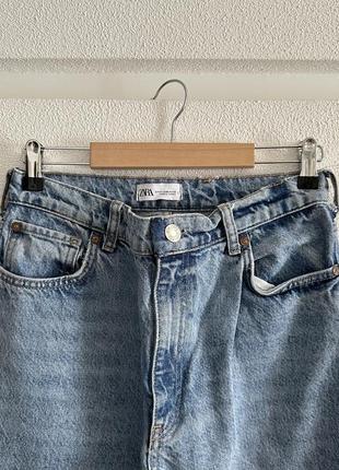 Трендові довгі джинси zara!2 фото