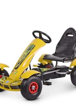 Велокарт дитячий bambi kart m 1450-6 ручне гальмо