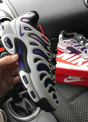 Чоловічі кросівки nike air max tn plus drift white violet1 фото