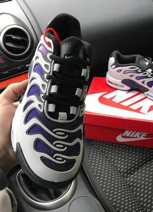 Мужские кроссовки nike air max tn plus drift white violet2 фото