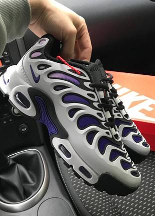 Мужские кроссовки nike air max tn plus drift white violet3 фото