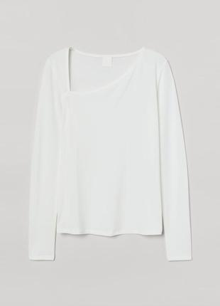 Новый асимметричный лонгслив h&amp;m