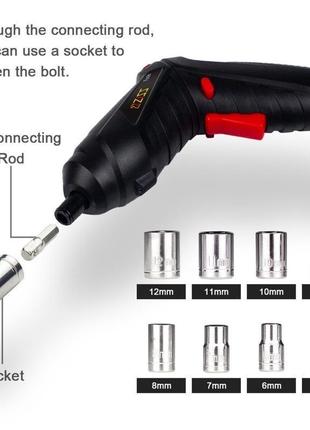 Электрическая отвертка с изменением угла наклона4 фото