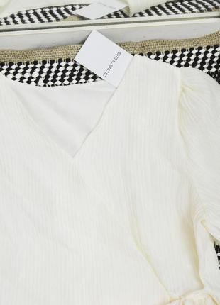 Новая легкая молочная блуза select4 фото