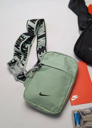 Сумочка жіноча / чоловіча сіра маленька nike7 фото