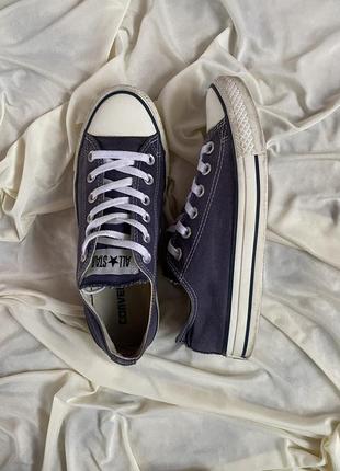 Темно-фиолетовые converse1 фото