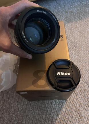 Nikon 85mm 1.8g объектив ціна 16000грн7 фото