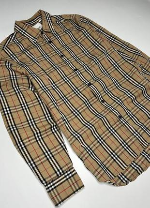 Сорочка burberry nova check3 фото