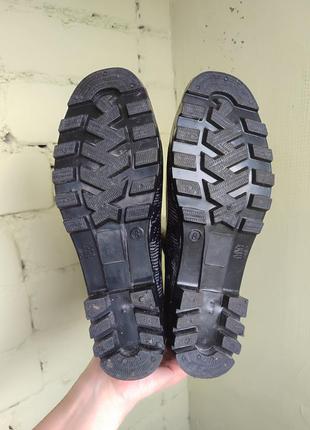 Черные резиновые сапоги retro 227 базовые актуальные стильные элегантные