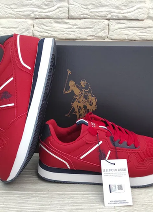 Кроссовки мужские u.s. polo assn. 40р. (оригинал) red